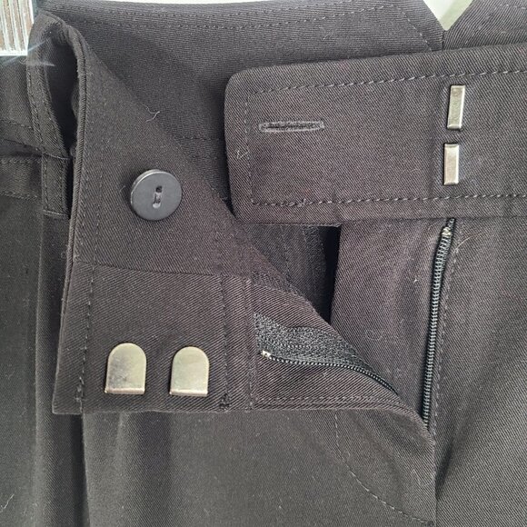 Loft Marisa Nautical Side Belt Paperbag High Waist Dress Pants - Picture 5 of 8